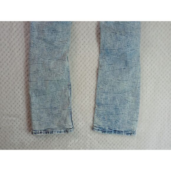 Salvage Chaos Boot Regular Fit Boys 12 Tall Destructed Denim Jeans - Picture 3 of 15